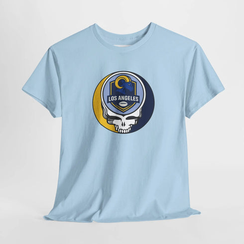 Grateful Dead - Los Angeles Rams Grateful Dead Steal Your Face T-Shirt - NFL - StealieShop